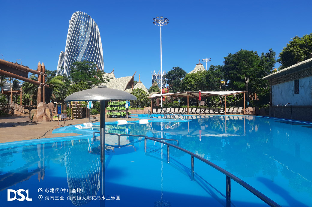 露天泳池，休閑度假村