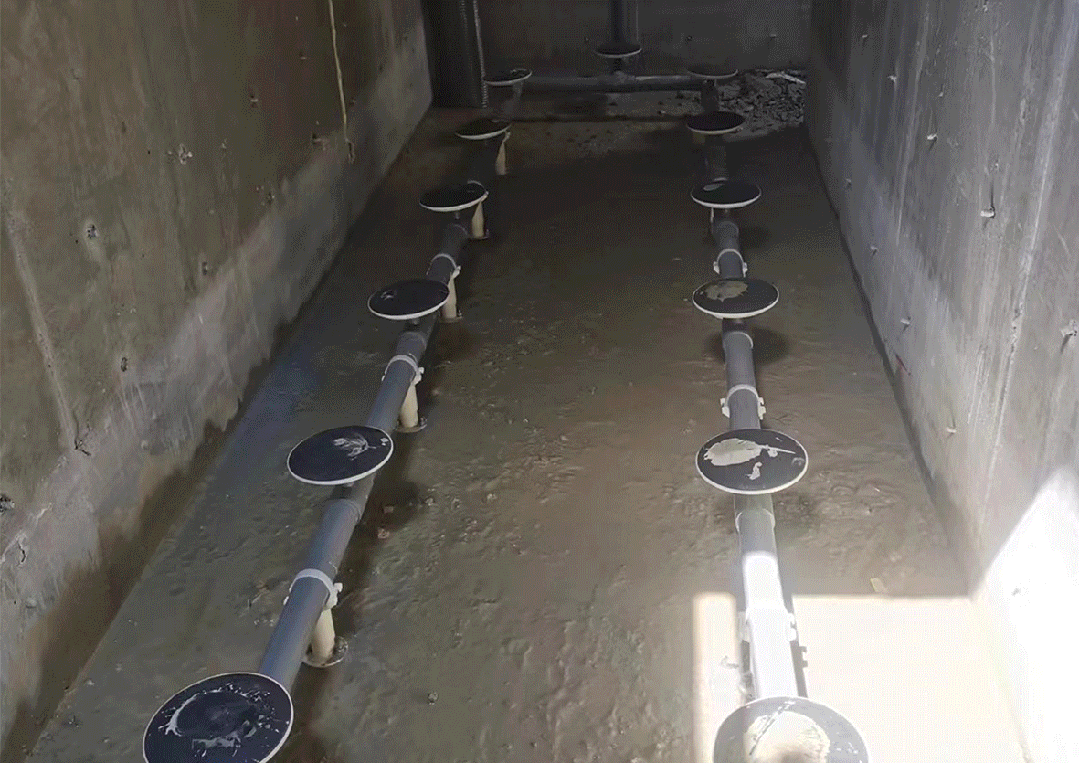 海綿建設(shè)工程施工現(xiàn)場